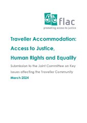 FLAC Submission to the Joint Committee on Key Issues affecting the Traveller Community